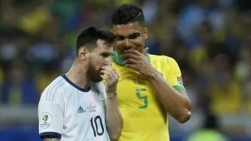 Хавбек Бразилии Каземиро: «Восхищаюсь Месси, но надо уважать всех игроков Аргентины»