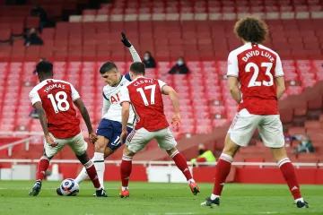 Ламела впервые за полтора года забил в АПЛ, рабоной поразив ворота Арсенала в дерби. ВИДЕО