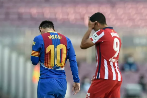 Игроки Атлетико установили рекорд по фолам на Месси в матче против Барселоны