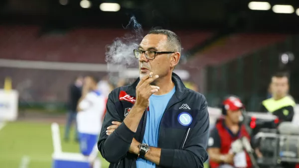 Лацио представил нового главного тренера с помощью сигареты
