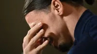 Ибрагимович расплакался на пресс-конференции по случаю возвращения в сборную Швеции (Видео)