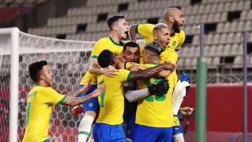 Сборная Бразилии вышла в финал Олимпиады-2020